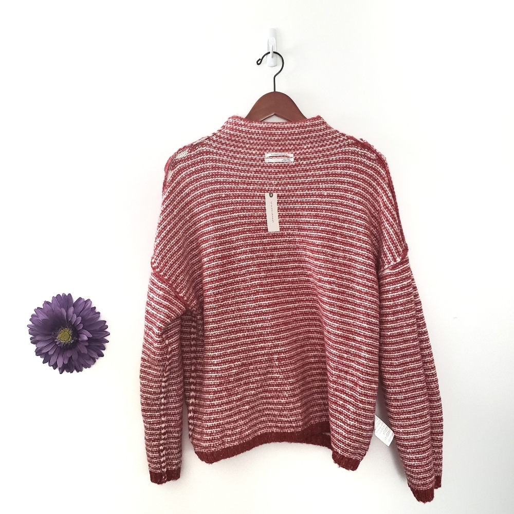 Anthropologie Linnea Mock Neck Sweater Size L NWT - Picture 5 of 14